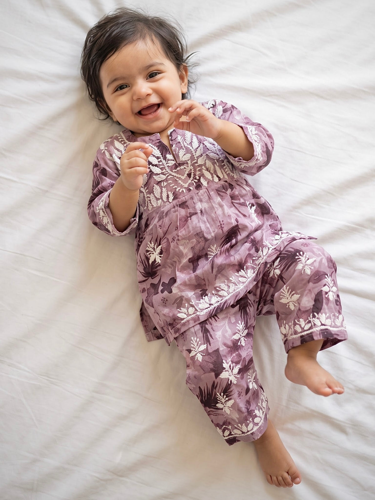 Airy Mulmul Kids Printed Nyra Set | Made for Little Princesses ✨