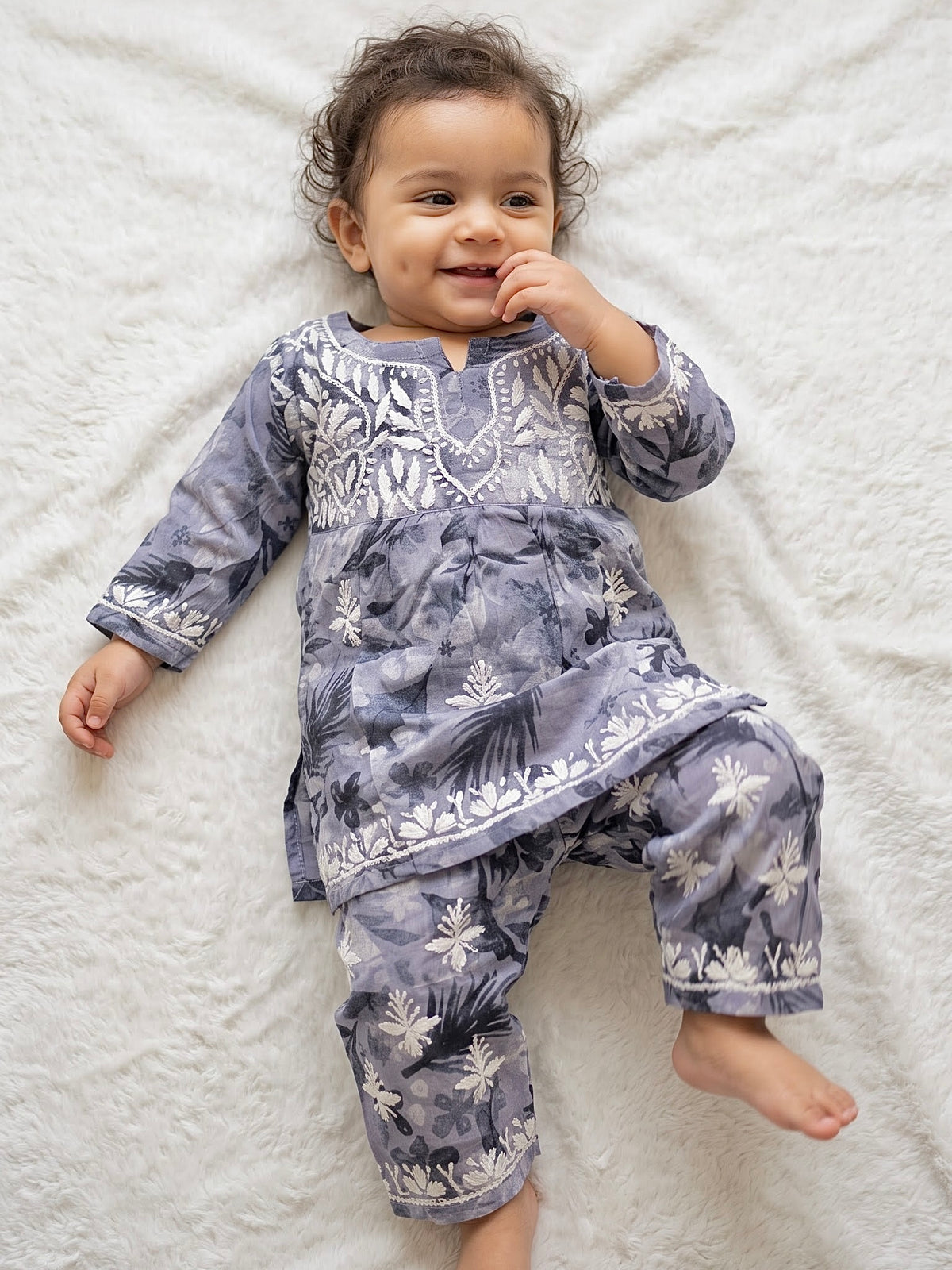 Airy Mulmul Kids Printed Nyra Set | Made for Little Princesses ✨