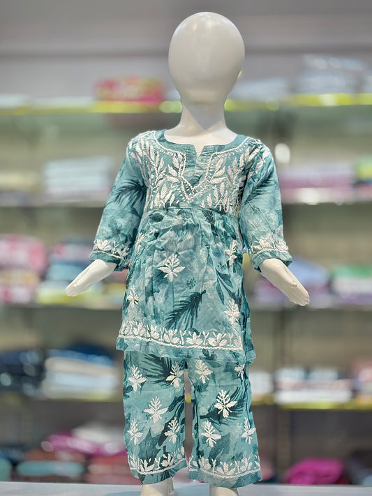Airy Mulmul Kids Printed Nyra Set | Made for Little Princesses ✨