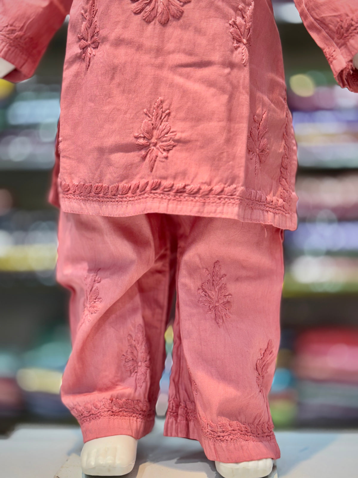 Breathable Cotton-Satin Cord Set: Perfect Blend of Tradition and Modern Comfort